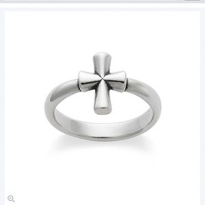 James Avery cross ring